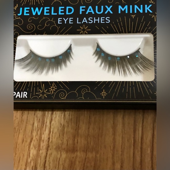 5pc lash bundle-3 BeJeweled mink sapphire, diamond & ruby lash extension & glue - Picture 8 of 15